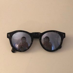 Illesteva Navy and Black Sunglasses